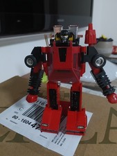 Transformers Trasformer Diaclone  gig Red Lamborghini Countach  Sunstreaker 