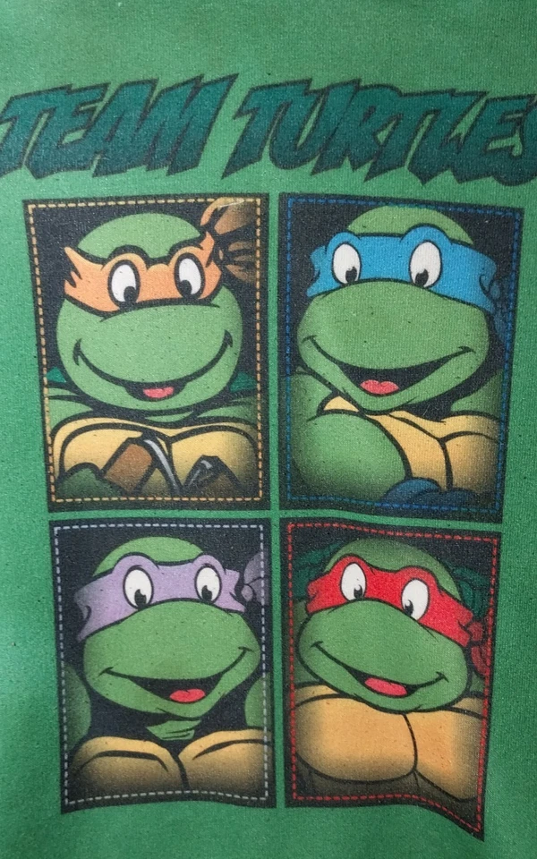 Sudadera con capucha Teenage Mutant Ninja Turtles para niños talla 4T Nickelodeon 2013 Foto 3 de 4