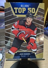 2019-20 Upper Deck Allure - Top 50 Jack Hughes #T50-37 (RC)