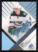 2016-17 SP Game Used AUTO Blue #153 Mike Reilly F