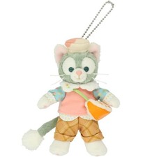 Gelatoni Plush Badge Duffy  Friends Wonderful Kitchen Plush Toy Tokyo DisneySea