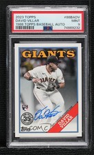 2023 Series 1 1988 Topps Baseball David Villar #88BA-DV PSA 9 MINT Auto 0c6