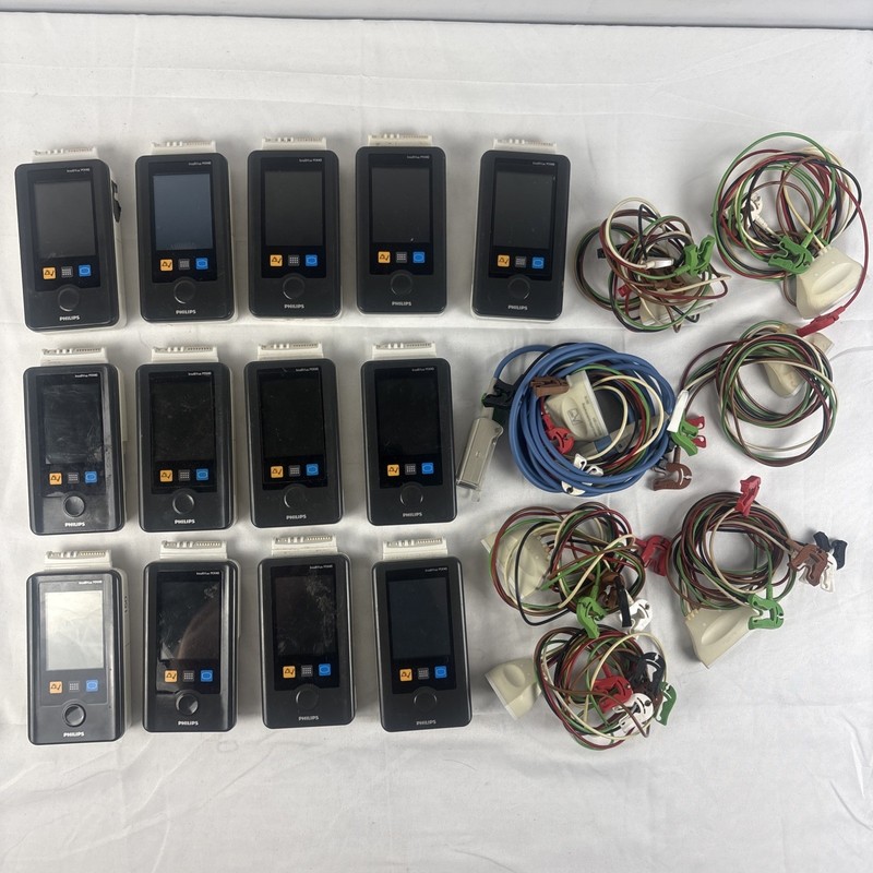 Philips Intellivue #MX40-IC4 Transmitter Wearable Patient Monitor Lot Of 13