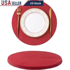 100 Pack Disposable 13 Inch Round Paper Placemats Parties Events Weddings New