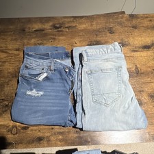 Aeropostale Teens Skinny Blue Denim Jeans Cot...