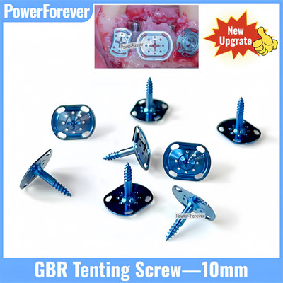 10mm Dental GBR Half Thread Tenting Screw Guide Regeneration Membrane Driver