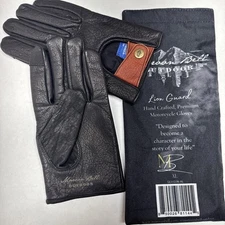 BRAND NEW Maroon Bell Buffalo Leather Men’s Lined Driving Gloves X Large XL