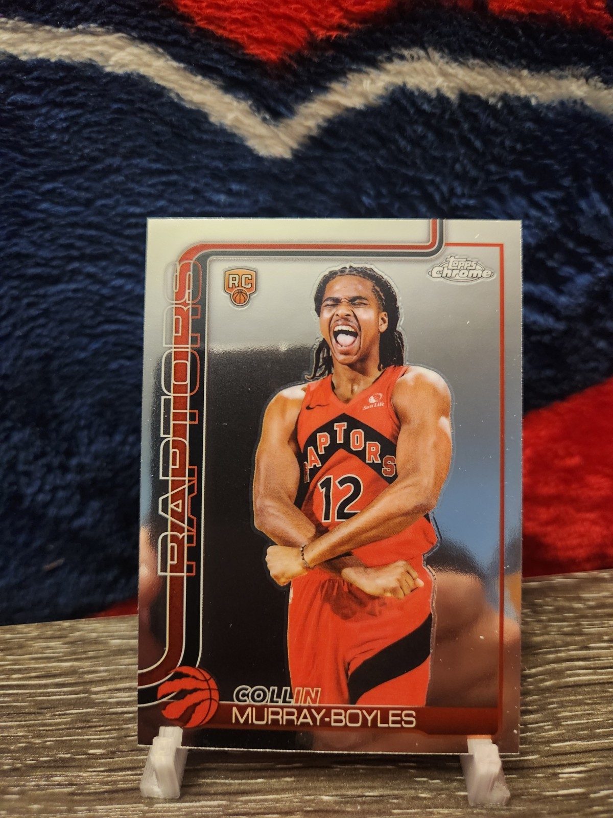 2025-26 Topps Chrome Image Variation Collin Murray Boyles RC SSP Raptors