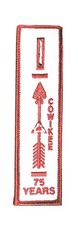 Cowikee 224 vigil 75th Anniversary pocket dangle Alabama Florida Council