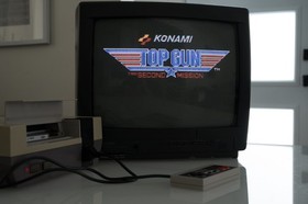 TOP GUN: THE SECOND MISSION (1990) - Nintendo Entertainment System / NES, Cart