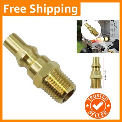 Easy Install 1/4'' NPT Brass Quick Connect for Low & High Pressure Propane