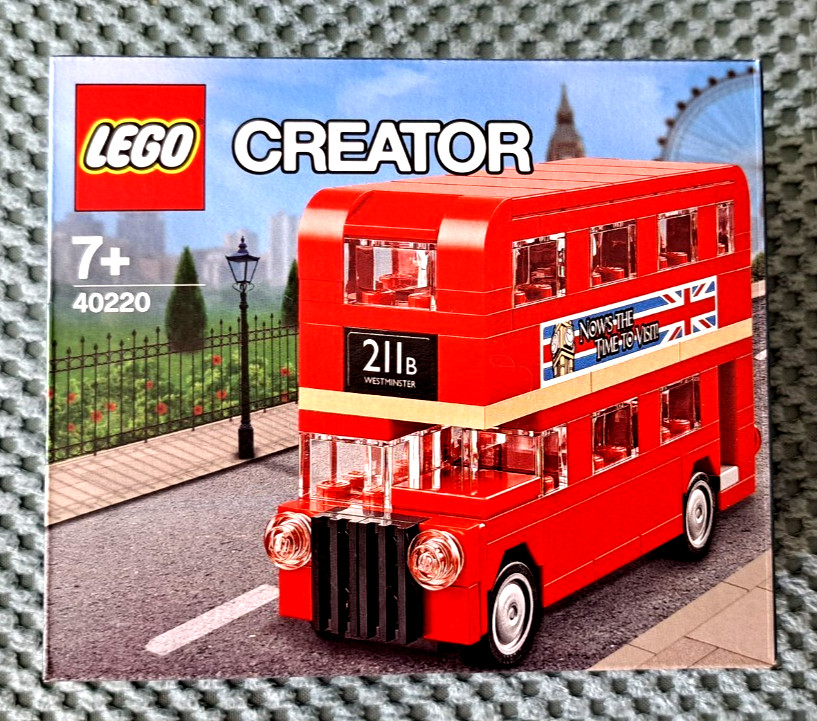 LEGO Creator 40220 London Bus Complete Set New & Sealed Box