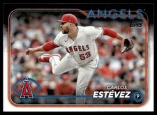 2024 Topps Carlos Estevez Los Angeles Angels #634