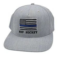 Massachusetts State Police Hockey MSP Richardson 5-Panel Snapback OSFM Hat Cap 