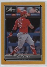 2022 Panini Three and Two Rookies Holo Gold /12 Juan Yepez #137 18yk