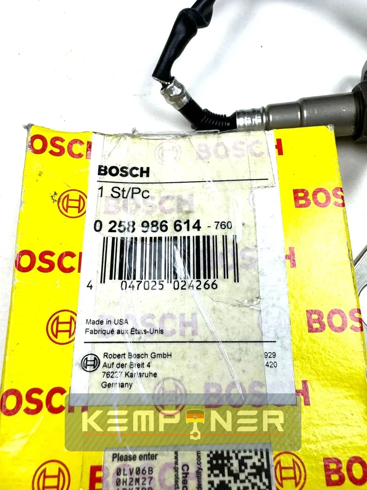 0258986614, Original Bosch, Sonda Lamda para TOYOTA LAND CRUISER 100, LEXUS Foto 2 de 4
