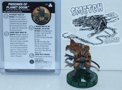 FFFF 063 Prisoner of Planet Doom Chase Figure - Heroclix Future Foundation 2021