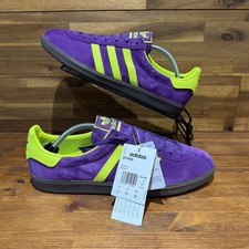 Adidas Originals Athen Trainers Purple Solar Yellow Size UK 11 GW1398 Boxed New