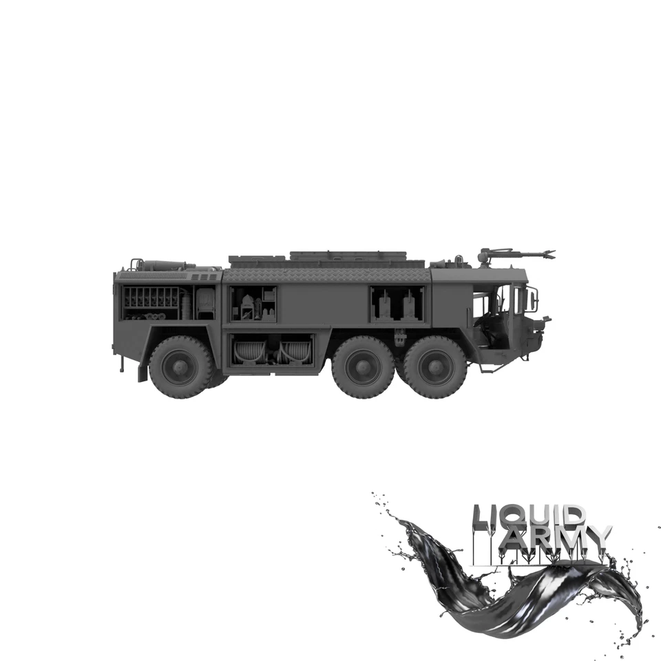 3D-Resinbausatz: "FAUN-3500" (6x6) Hochdetaillierter Bausatz - 1:87 (H0) - Bild 4 von 4