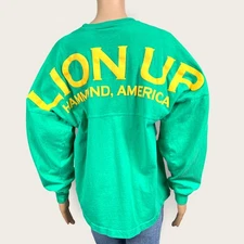 Southeastern Louisiana SLU Lion Up Hammond Green Spirit Jersey T-shirt SMALL 