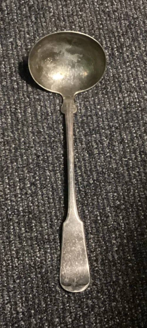 OOAK Old Vintage Antique Rogers&Bros.Silver Plate Clam Cup Large Soup/Ladle~Bowl