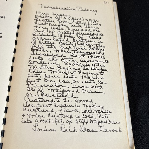 1943 Nashville cookbook Ole Time Tennessee Receipts Witherspoon Handwritten VTG - Picture 10 of 15