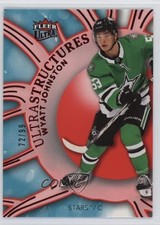 2025-26 Upper Deck Fleer Ultra Ultrastructures Red 72/99 Wyatt Johnston 0h93