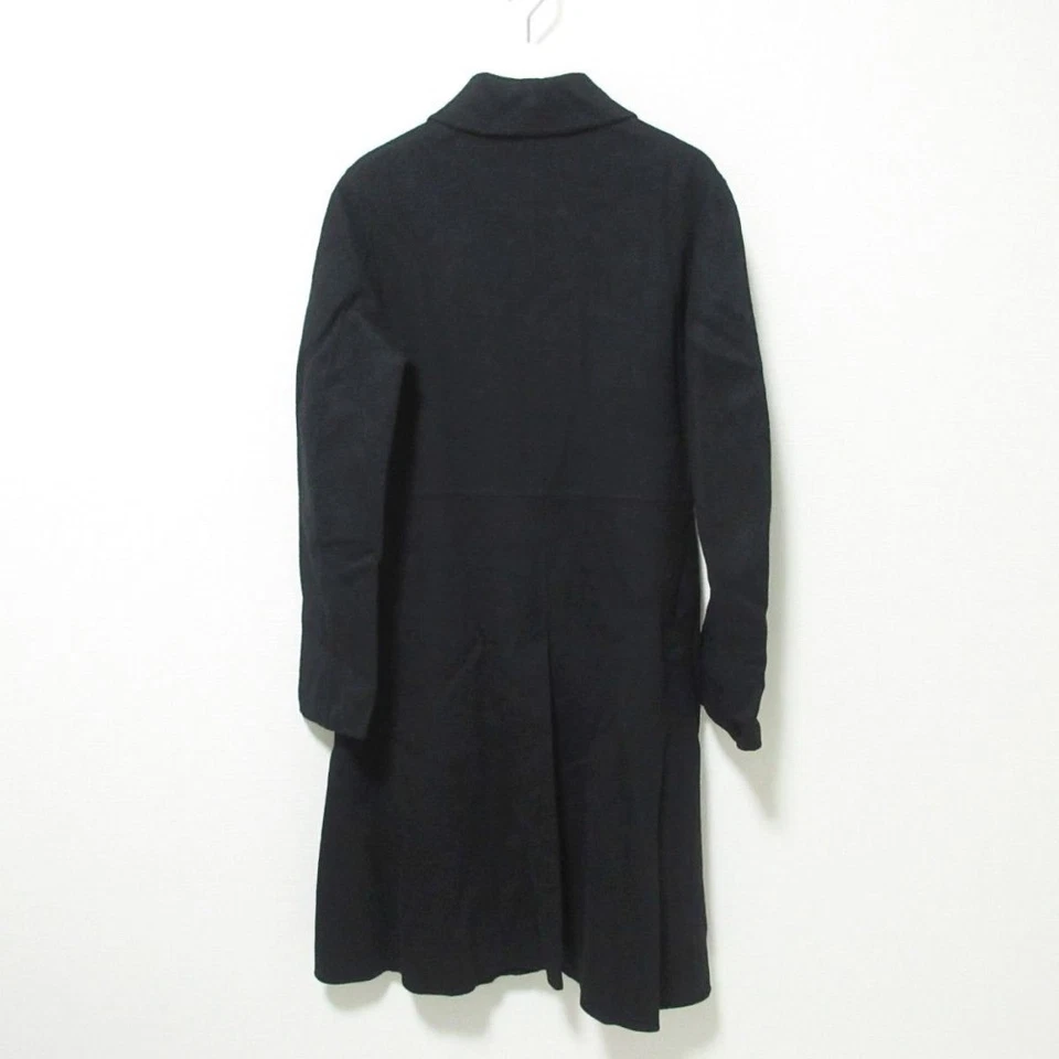 Chaqueta Abrigo ANTEPRIMA Cachemira Doble Pecho Balmacaan 42 Negro Mujer USADA Foto 2 de 4