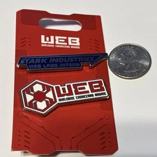 NEW  Disneyland Avenger Campus Spider Man Stark Industries Web Labs 2021  2 Pins