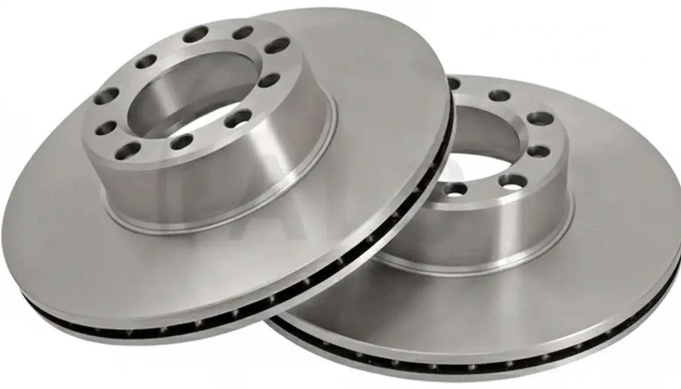 2x Brake disc Vented 15743 A.B.S. for MERCEDES-BENZ S-CLASS SL SL Coupe