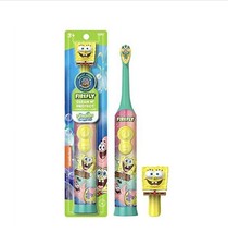 1PC Firefly Nickelodeon SPONGEBOB Clean N' Protect Power Kids Toothbrush