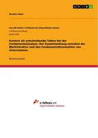 Ibrahim Uskar | Kontext Als Entscheidender Faktor Bei Der Fundamentalanalyse....