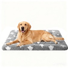 Dog Bed Mat, Reversible Crate Pads for Small/Medium/Large Dogs  Cats Sleepin...