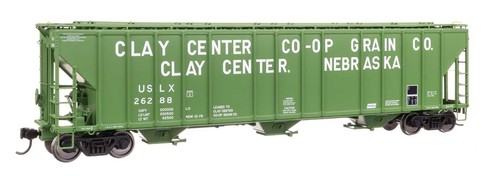 Centro de arcilla Walthers Proto HO 106183 USLX 55' Evans 4780 tolva cubierta carga | Condition: New