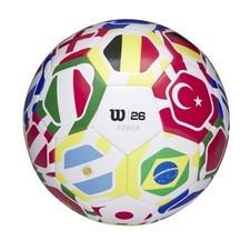 WILSON Honor Soccer Ball - Size 5, Multicolored