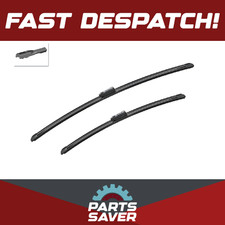 2x Wiper Blades (Pair) Flat Aero A622S 3397014622 Bosch  Aerotwin Set 650/500mm