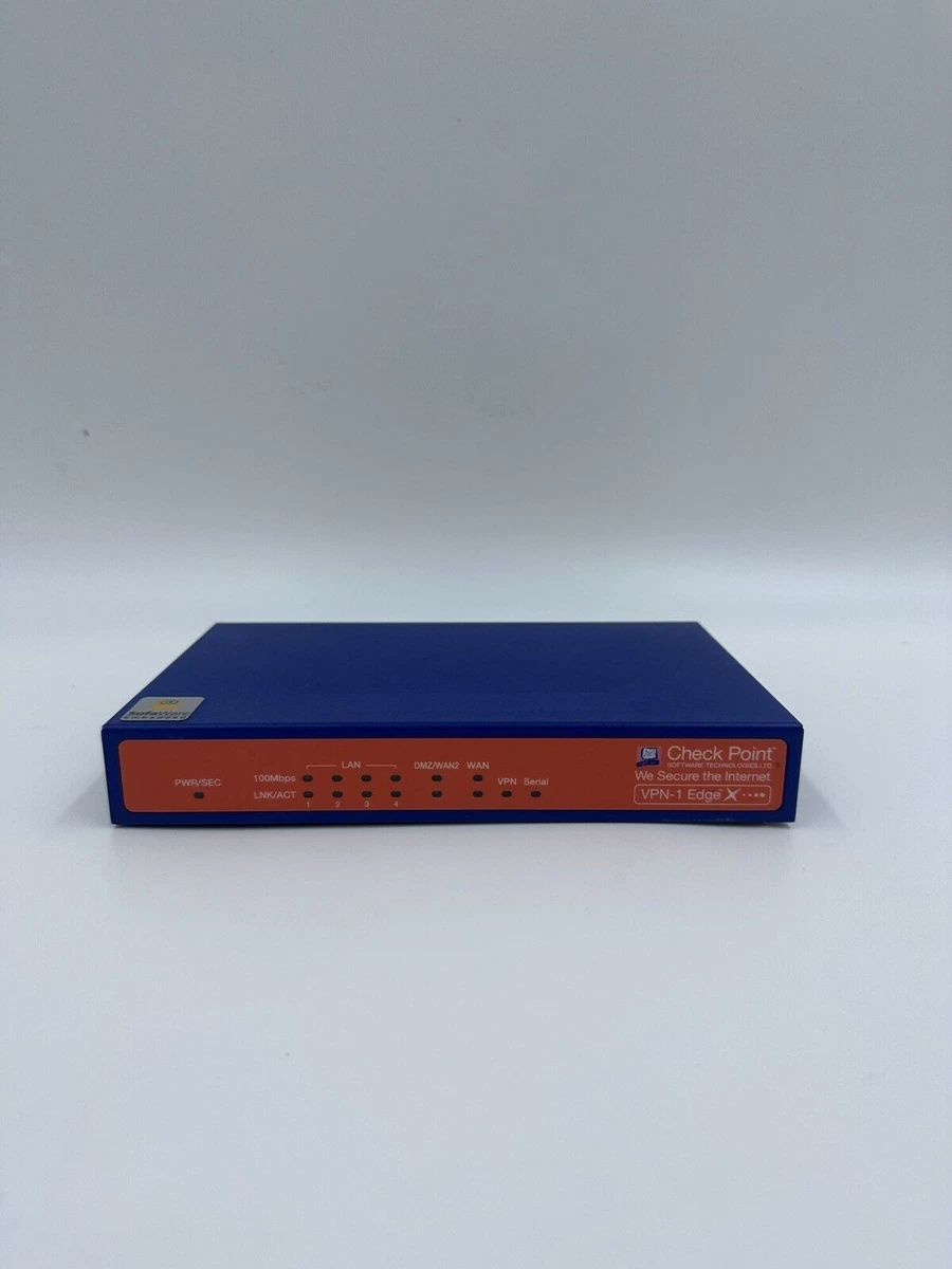 2 Rack serveur Check Point T-140 4400 8 ports Gigabit