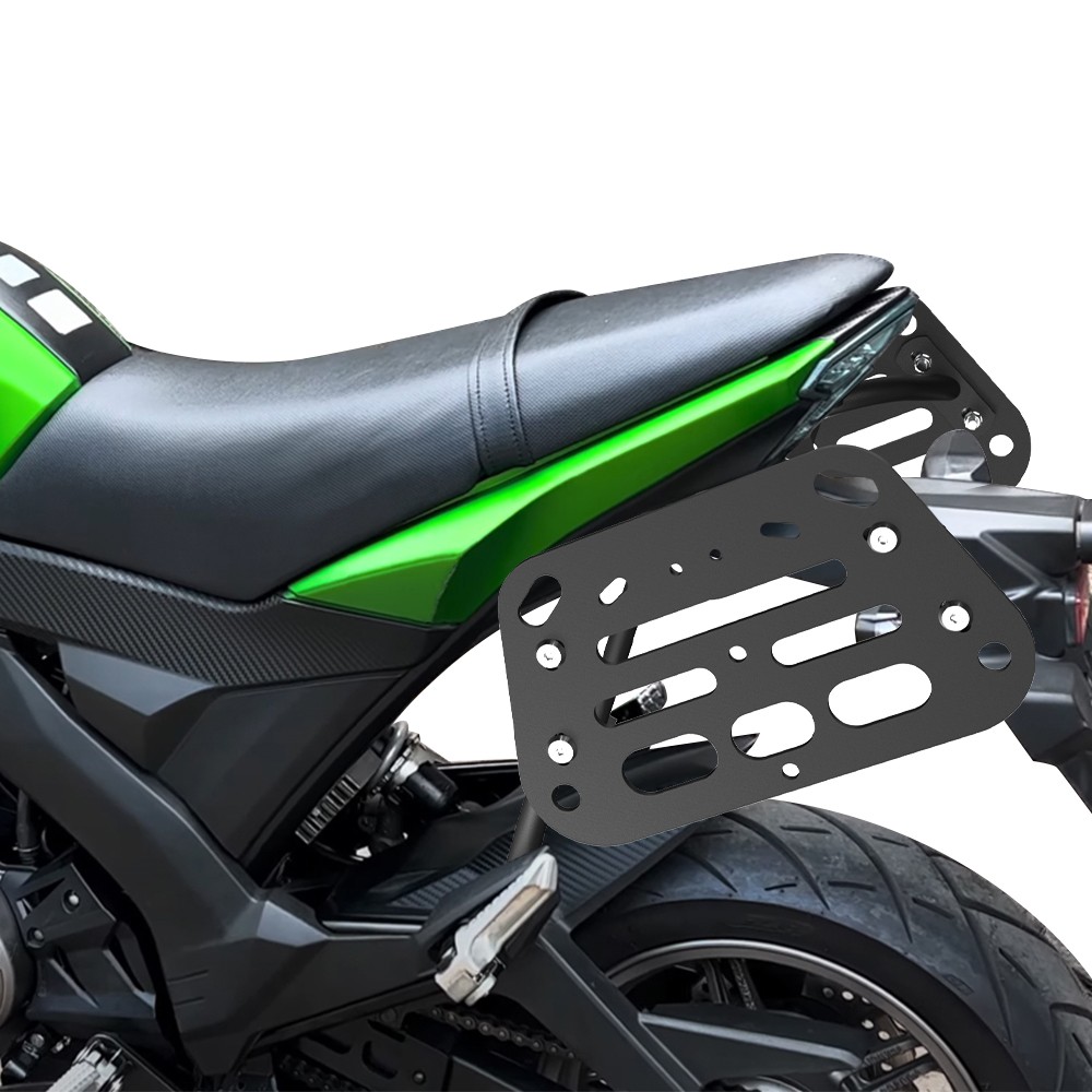 r① Side Saddlebag Racks Pannier Racks Fit For Kawasaki Z125 / Z125