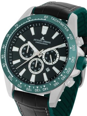 Jacques Lemans 1-2140C Liverpool Chronograph Herrenuhr 48mm 10ATM