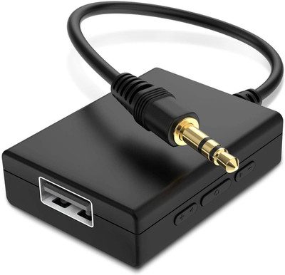 USB to Aux Audio Adapter, 3.5Mm Male to USB Female Adapter for Playing Music wit