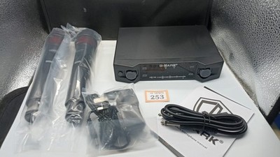 G-MARK EW100 UHF 2-Kanal kabelloses Mikrofonsystem FPL CP zwei Mikrofone