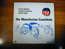 THE MANCHURIAN CANDIDATE LASERDISC 1997 2 DISC CRITERION COLLECTION GATEFOLD COV