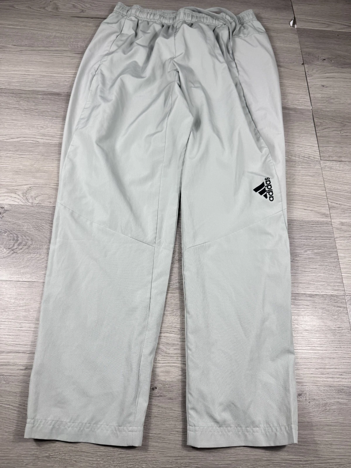 Adidas Pants Men L Design for Move Track Silver Run Jogger Gym IL1406 Aeroready