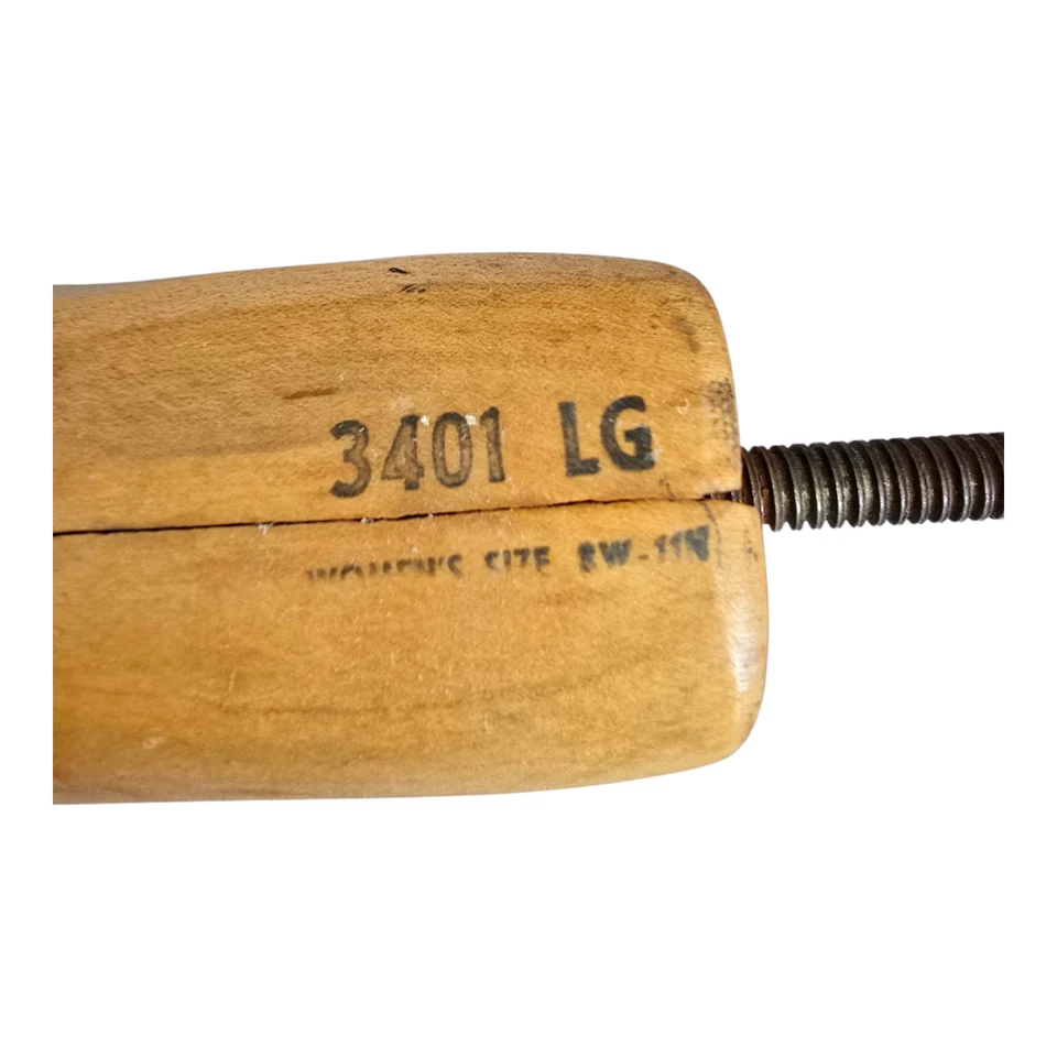 Estiradores/ensanchadores de zapatos vintage de madera y metal para mujer talla 8W - 11N Foto 4 de 4