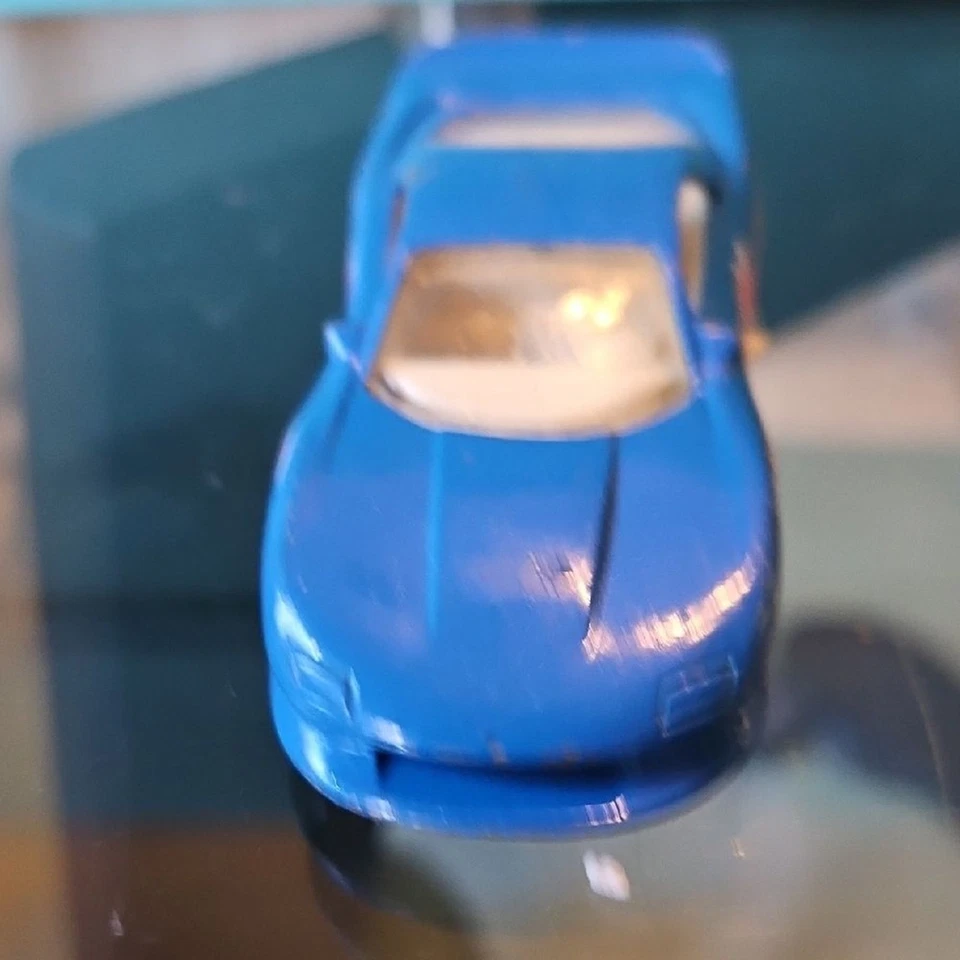 Hot Wheels 1993 Vintage Chevy Camaro #1 Blue and White Diecast Racer - Image 4 of 4