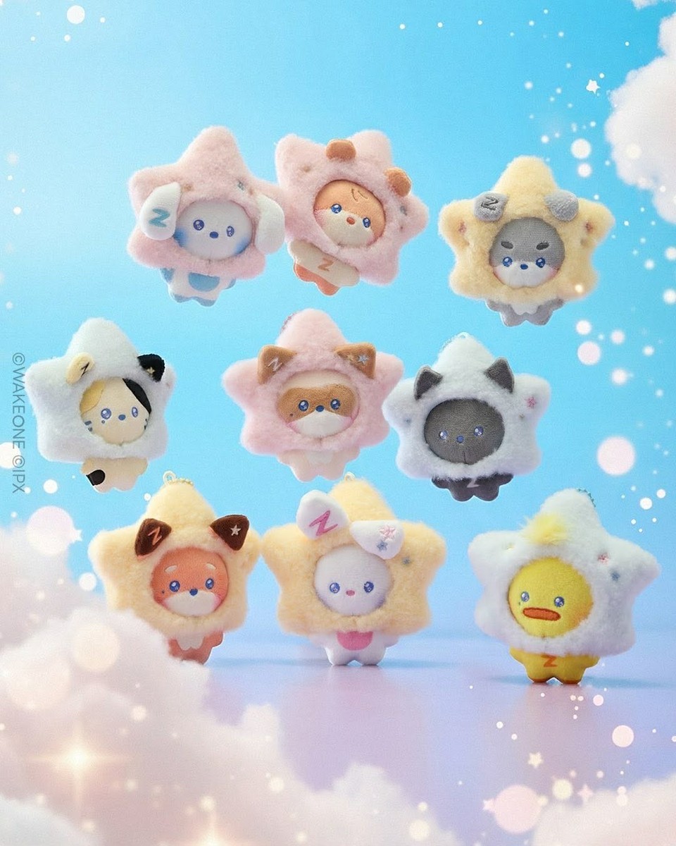 ZB1 ZEROBASEONE x zeroni PLUSH KEYRING together we shine