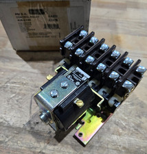 JOSLYN CLARK 4U6-2-130 CONTROL RELAY Type PM, 230 VDC Max.NAED 87476