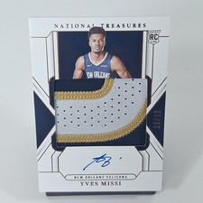 2024-25 National Treasures Yves Missi Bronze True RPA Rookie Patch Auto /49