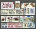 Great Britain MNH 1984 Complete Commem Year Set #1040 - 1092