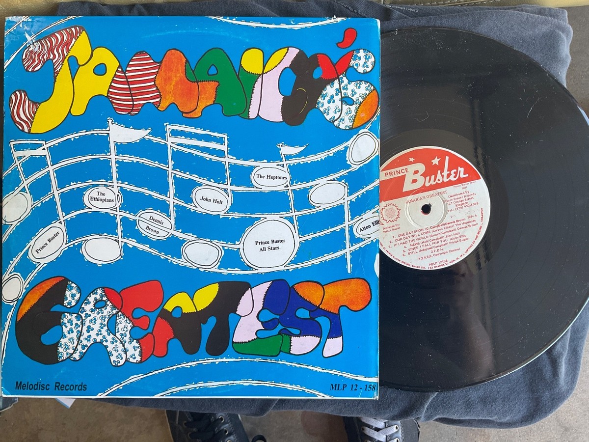 Prince Buster レコード Prince Buster Jamaica's Greatest Melodisc Rocksteady Reggae Vinyl